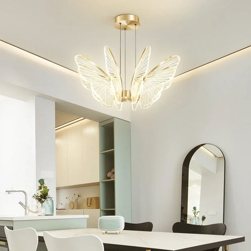 suspension papillon moderne pour décoration intérieure élégante - vue 5 sur 10
