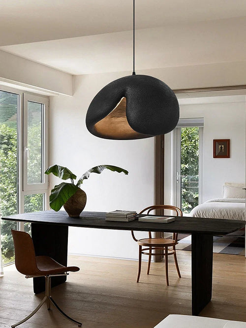 Minimalist Dining Island Wabi Sabi Chandelier Designer Living Room Bedroom Sofa Lamp Study Bar Restaurant Table Lighting Fixture - vue 4 sur 11
