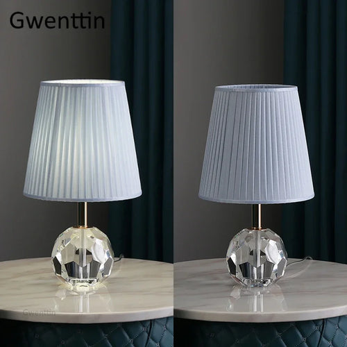 lampe à poser moderne en cristal pour décoration intérieure et éclairage - vue 7 sur 11