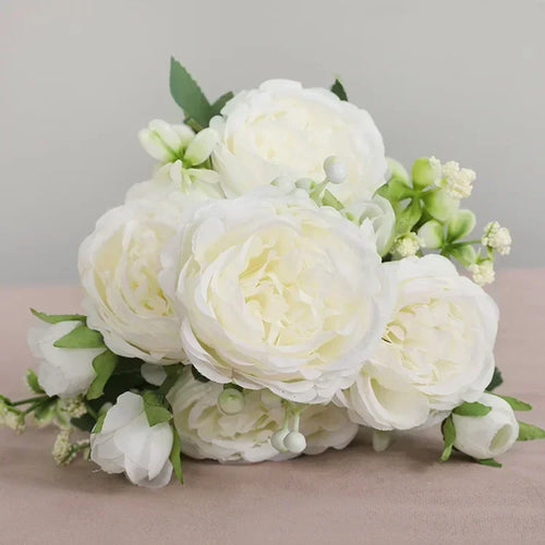 petit bouquet de fleurs artificielles pour décorations printanières et festives - vue 33 sur 34