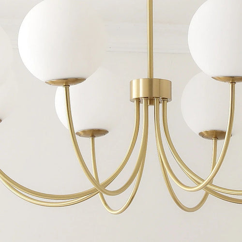 lustres modernes en verre luminaires suspendus - vue 7 sur 11