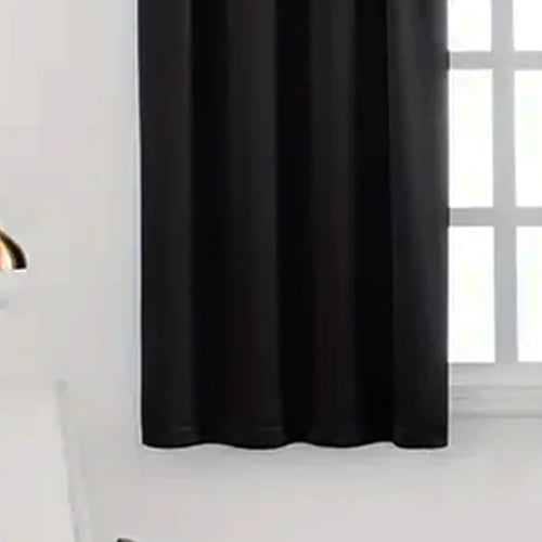 Rideau occultant court moderne pour cuisine chambre salon - vue 5 sur 10
