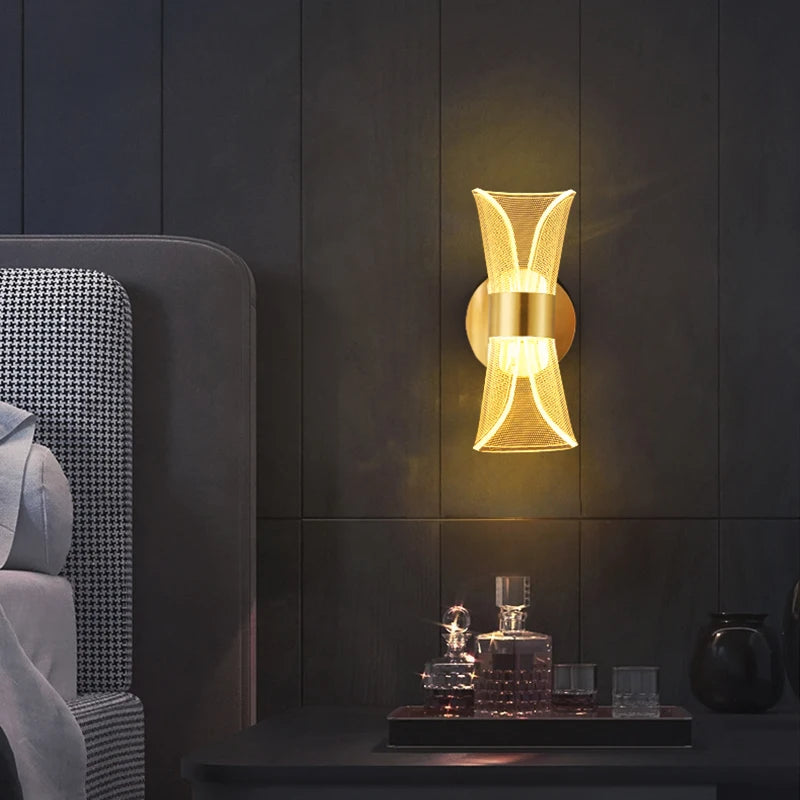 applique murale led nordique pour décoration intérieure - vue 4 sur 8