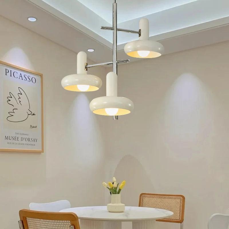 lustre bauhaus led suspendu pour table à manger - vue 5 sur 8