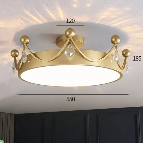 plafonnier minimaliste en cristal design scandinave luxe