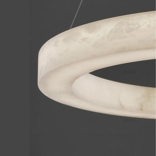 suspension circulaire en marbre pour décoration intérieure - vue 7 sur 6