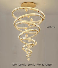 lustre moderne led pour éclairage intérieur suspendu