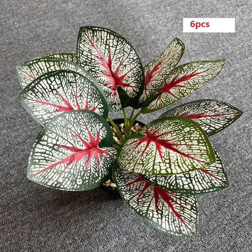 feuilles de phénix artificielles décoration verte en plastique - vue 33 sur 40