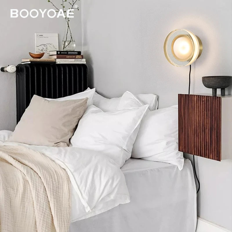 Applique murale salon applique murale pour la décoration de la maison éclairage moderne acrylique LED couloir chambre chevet luminaire appliques murales - vue 5 sur 14