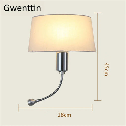 applique murale à led moderne pour décoration intérieure et lecture - vue 12 sur 14
