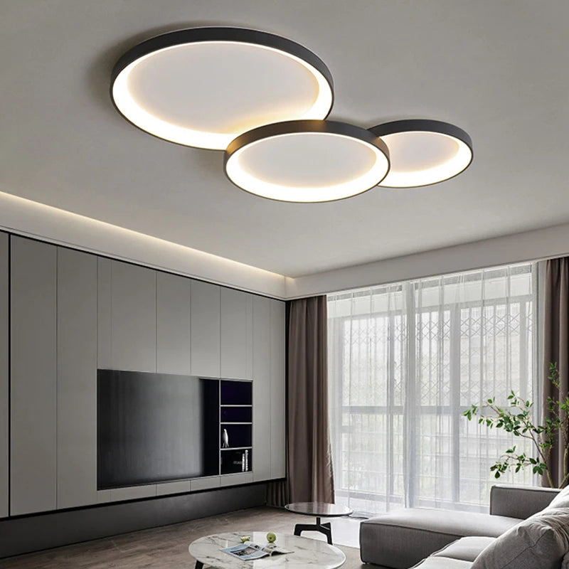 lustre led minimaliste moderne pour intérieur tendance 2023 - vue 1 sur 12