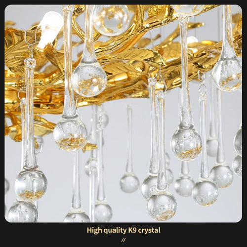 lustre en cristal vintage artpad design élégant pour intérieur moderne - vue 5 sur 8