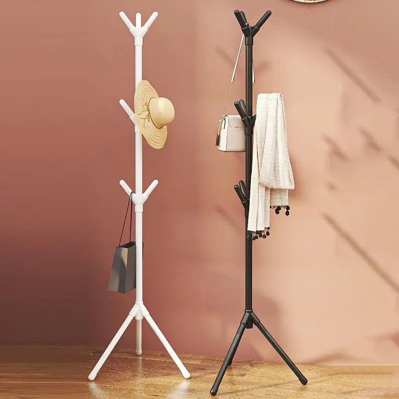 porte-manteaux en forme d'arbre support de rangement autonome pour vêtements - vue 6 sur 7