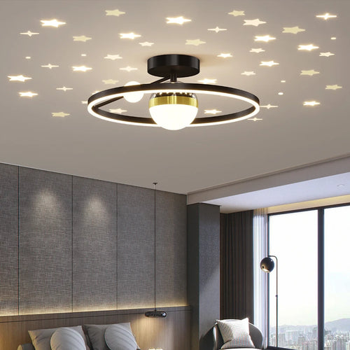lustre led moderne pour un éclairage intérieur élégant - vue 4 sur 13