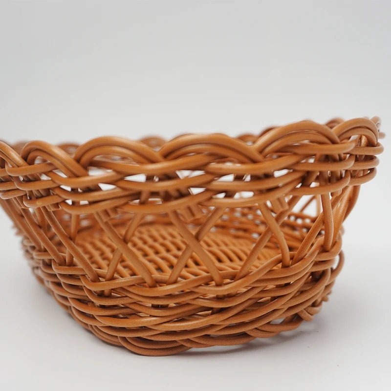 panier de rangement tissé pour collations et fruits - vue 5 sur 8