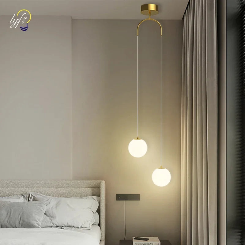 lampe suspendue nordique pour décoration intérieure - vue 3 sur 10