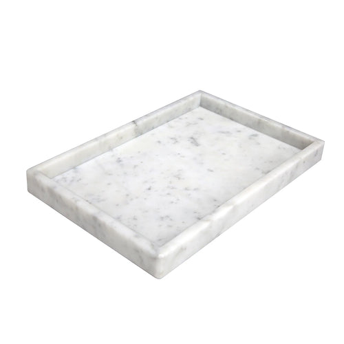boîte de rangement en travertin et marbre naturel luxe - vue 15 sur 18