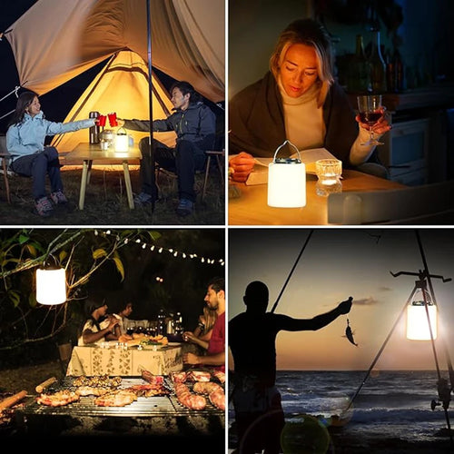 lampe rechargeable usb pour camping et activités extérieures - vue 3 sur 6
