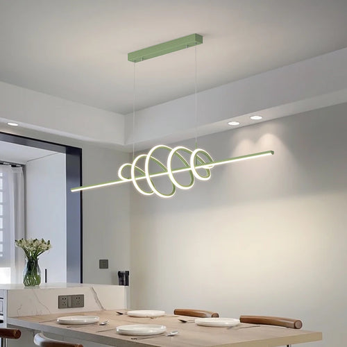 lustre moderne en led pour un éclairage élégant intérieur - vue 5 sur 18