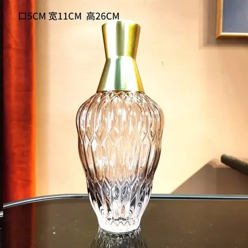 vase en verre décoratif pour arrangements floraux modernes - vue 16 sur 16