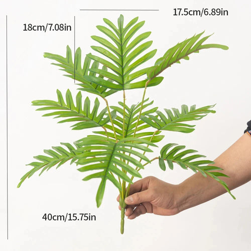 plante tropicale artificielle avec feuilles de bananier pour décoration jardin - vue 8 sur 8