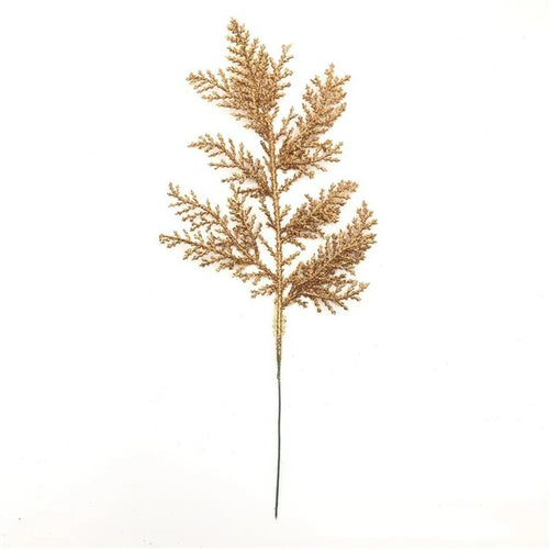 décoration de noël feuilles de pin paillettes pour bricolage couronne arbre - vue 17 sur 17