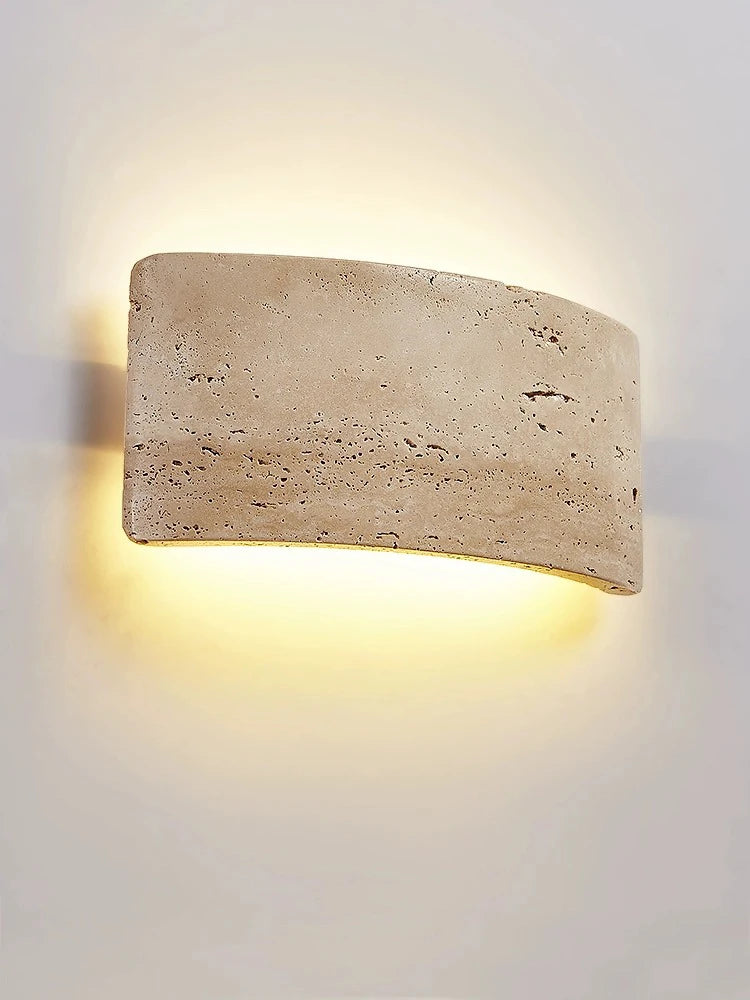 applique murale led wabi-sabi étanche pour jardin extérieur - vue 5 sur 8