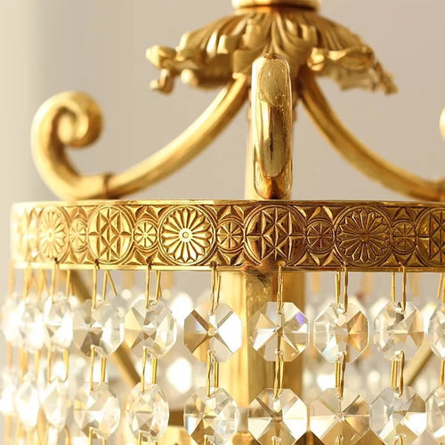 suspension moderne en cristal pour éclairage intérieur élégant - vue 5 sur 7