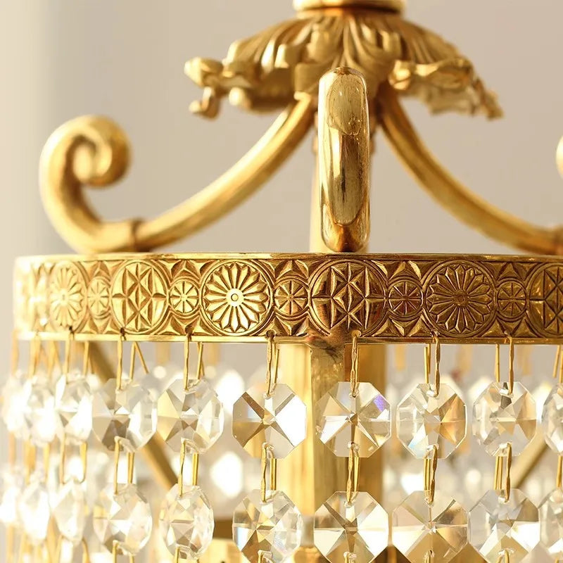 suspension moderne en cristal pour éclairage intérieur élégant - vue 5 sur 7