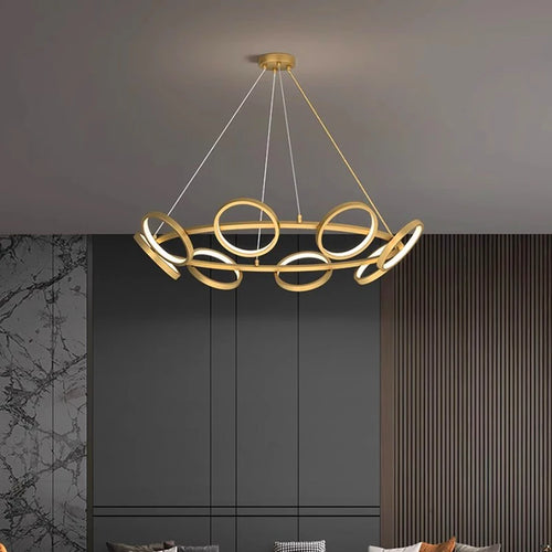 Lustre moderne pour salle à manger pour plafond du salon éclairage intérieur - vue 2 sur 11