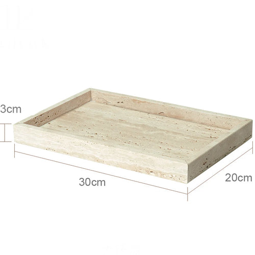 ensemble d'accessoires en marbre naturel pour salle de bain - vue 14 sur 30
