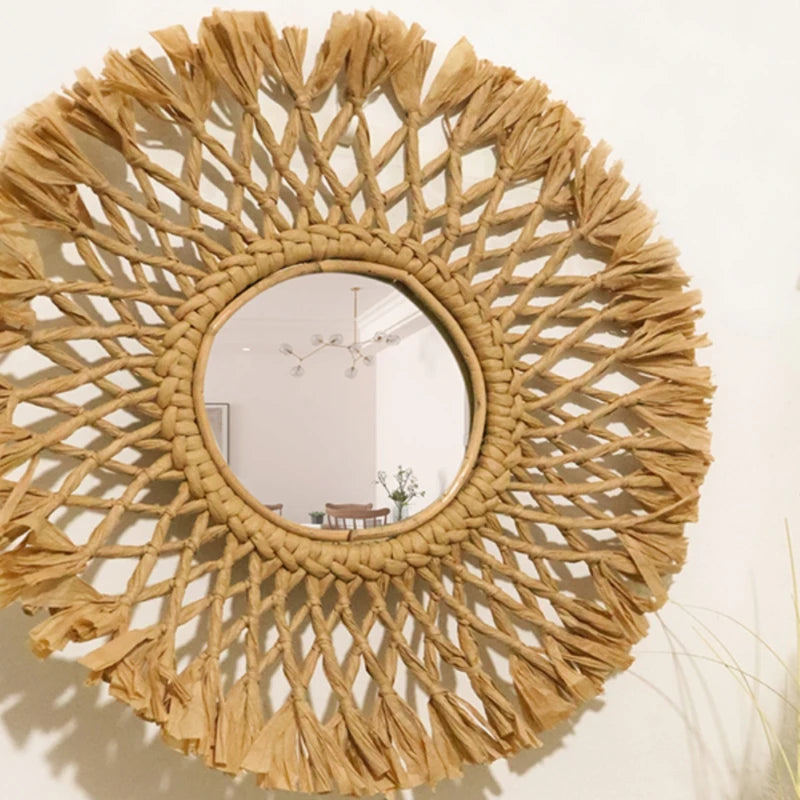 miroirs décoratifs ronds adhésifs pour une décoration intérieure élégante - vue 4 sur 7