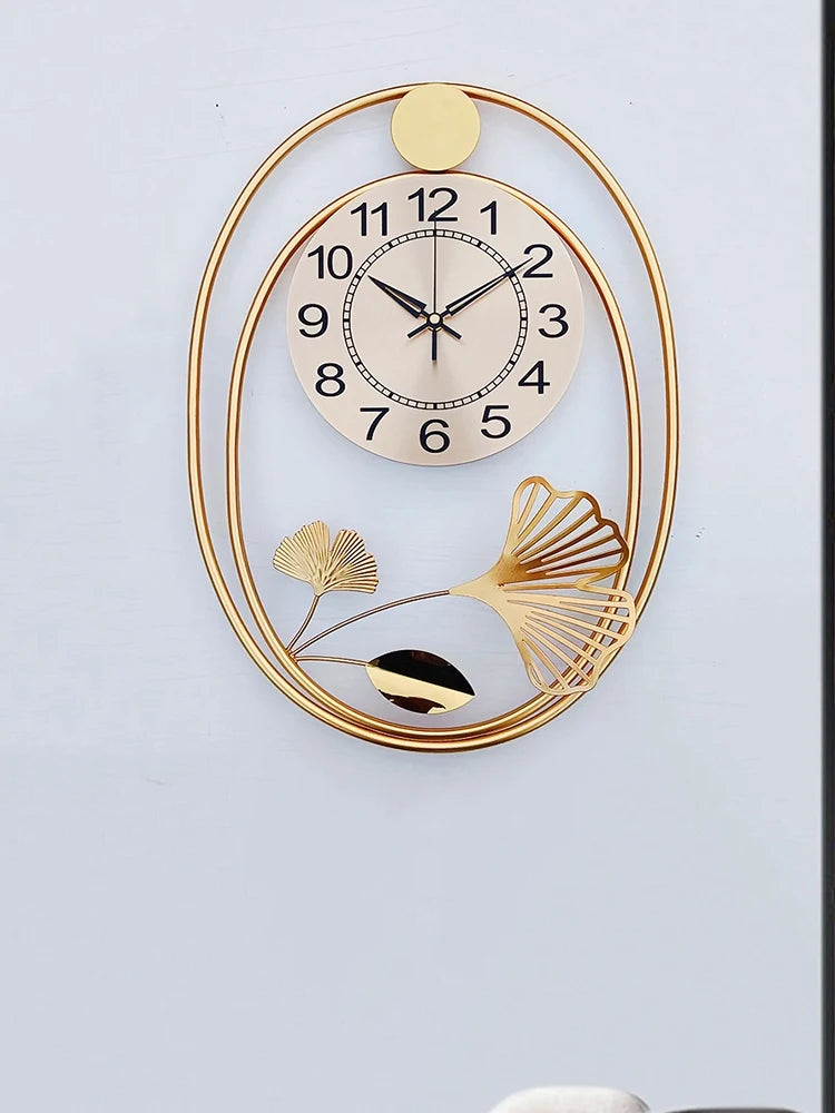 horloge murale moderne de luxe design suspendu décoratif - vue 2 sur 6