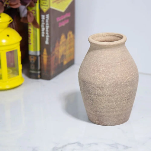 vases en céramique rétro faits main pour décoration florale - vue 5 sur 6