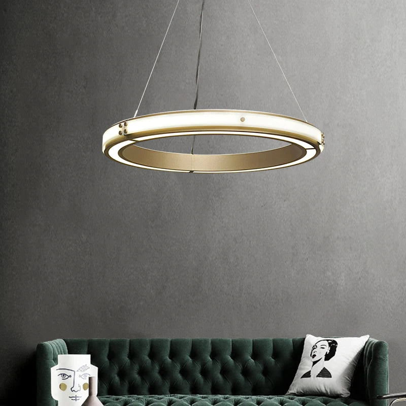 suspension en fer design moderne pour décoration intérieure élégante - vue 2 sur 7