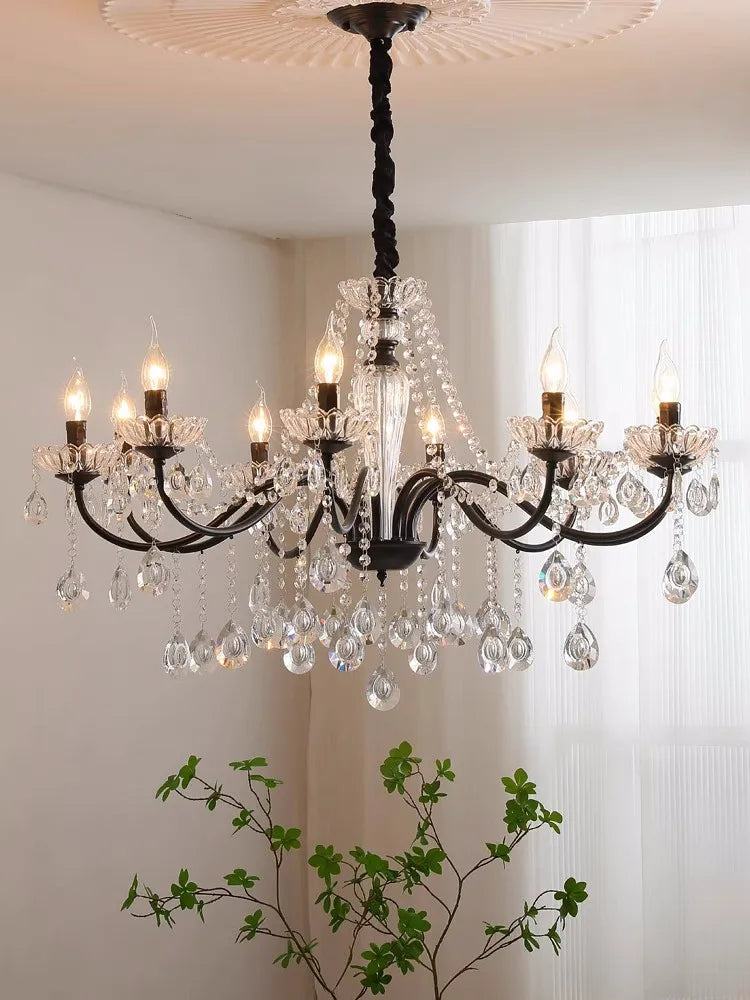 lustre moderne en cristal pour décoration intérieure élégante - vue 3 sur 11