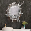 miroir goutte eau vaporisateur éclairage ambiance