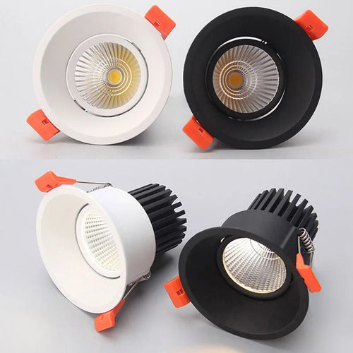 spot led encastrable rond à intensité variable pour décoration intérieure - vue 4 sur 8