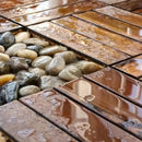 Parquet extérieur clipsable antidérapant imperméable effet bois