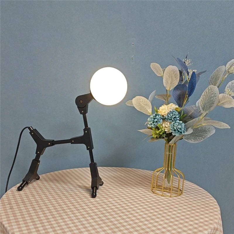 lampadaire moderne en fer design créatif pour décoration nordique - vue 4 sur 7