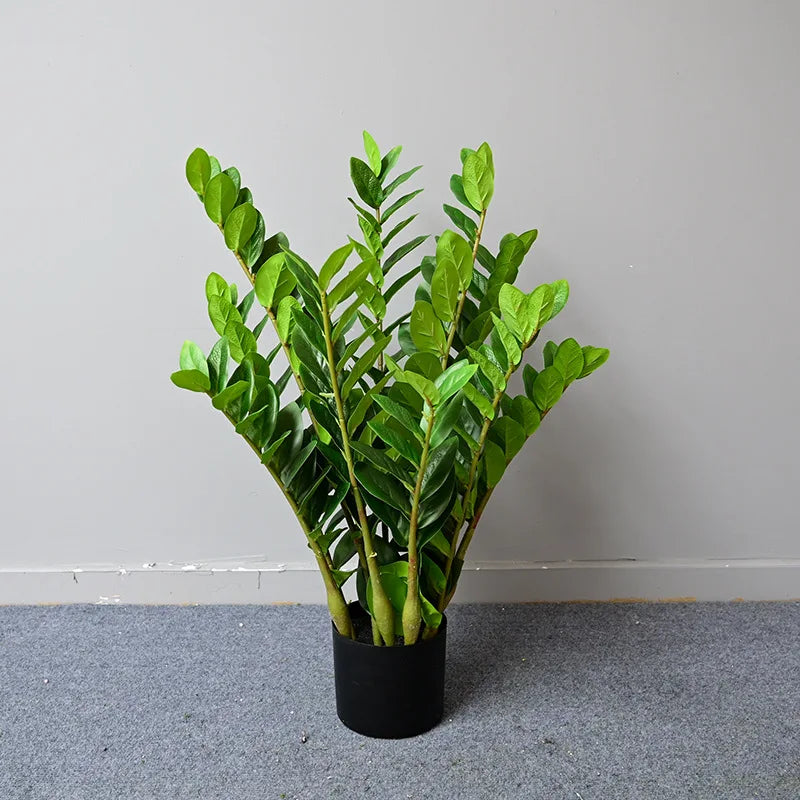 plantes artificielles ficus et zamioculcas pour décoration intérieure - vue 4 sur 14