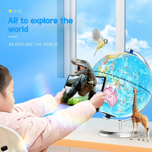 globe lumineux éducatif avec constellations et lumière led - vue 4 sur 7