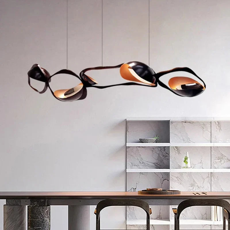 suspension à led au style nordique pour décoration intérieure - vue 4 sur 11
