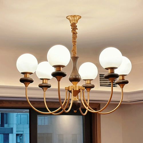 lustre médiéval en verre pour décoration intérieure élégante - vue 5 sur 11