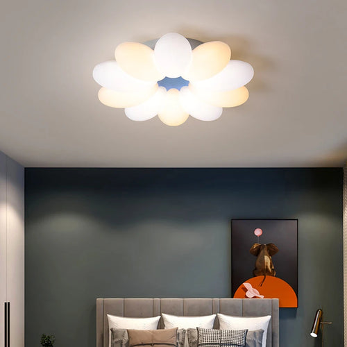 Plafonnier led créatif ovale pour éclairage quotidien intérieur - vue 6 sur 7