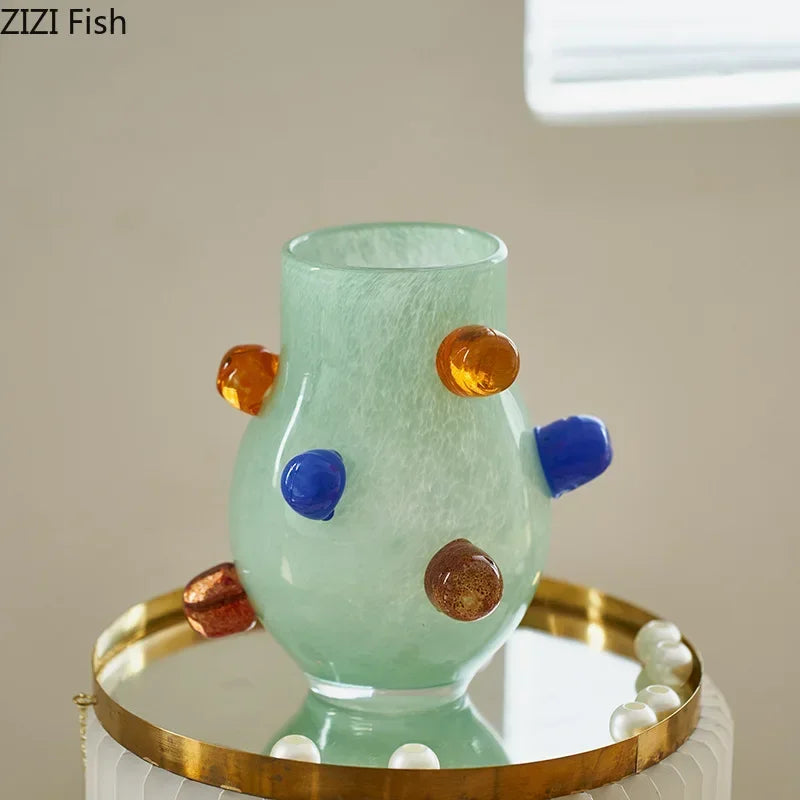 vase en verre créatif pour décoration et arrangement floral - vue 2 sur 10
