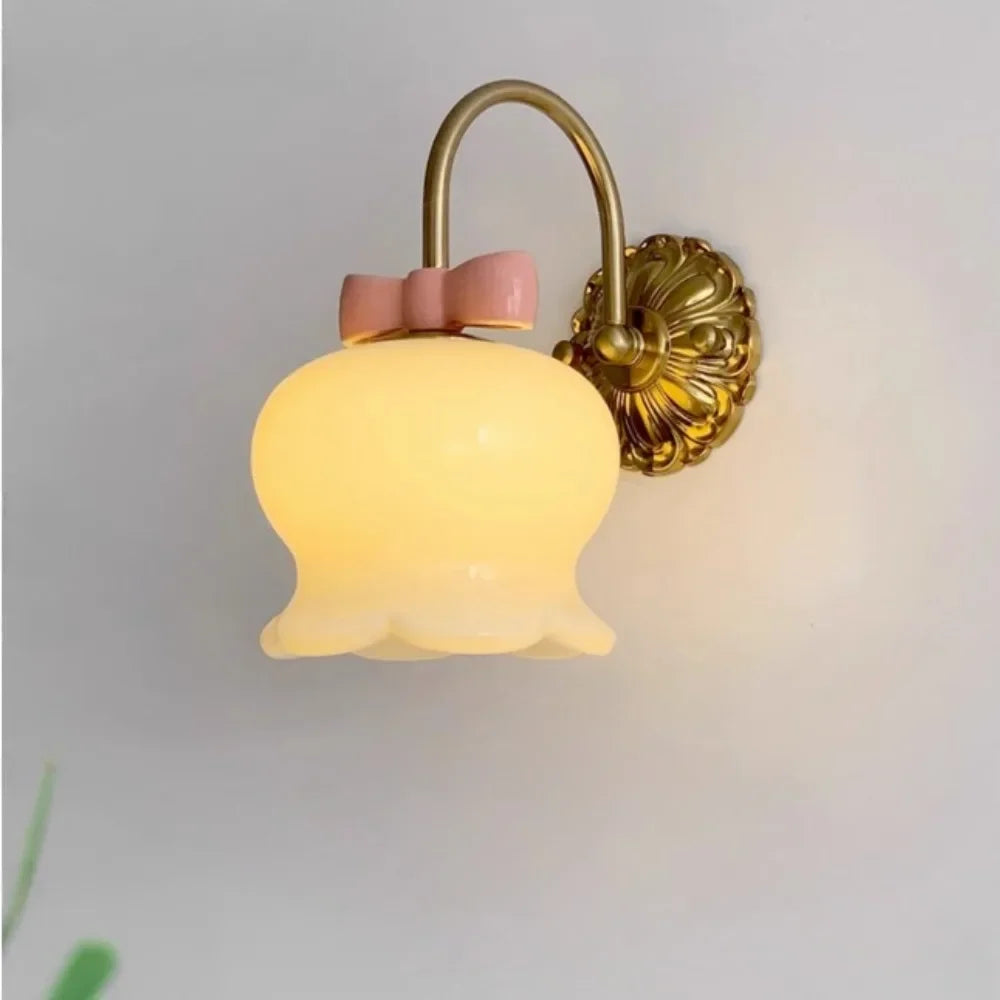 applique murale led simple avec nœud pour décoration murale créative - vue 3 sur 9