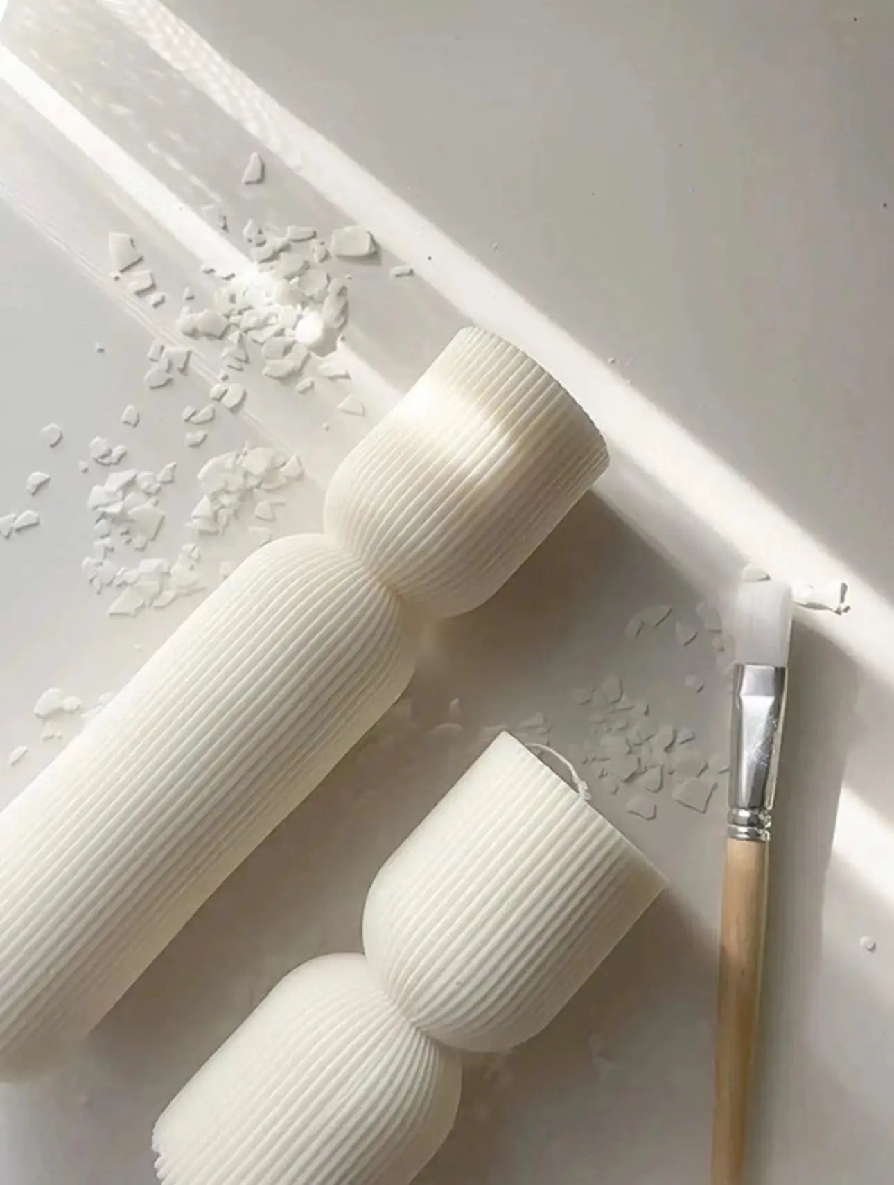 accessoires de décoration moderne bougies parfumées géométriques de luxe - vue 5 sur 12