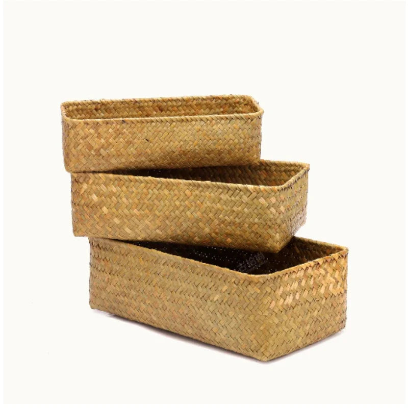 panier de rangement en osier pour cuisine et pique-nique - vue 12 sur 12
