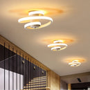 plafonnier à led moderne pour éclairage intérieur design nordique